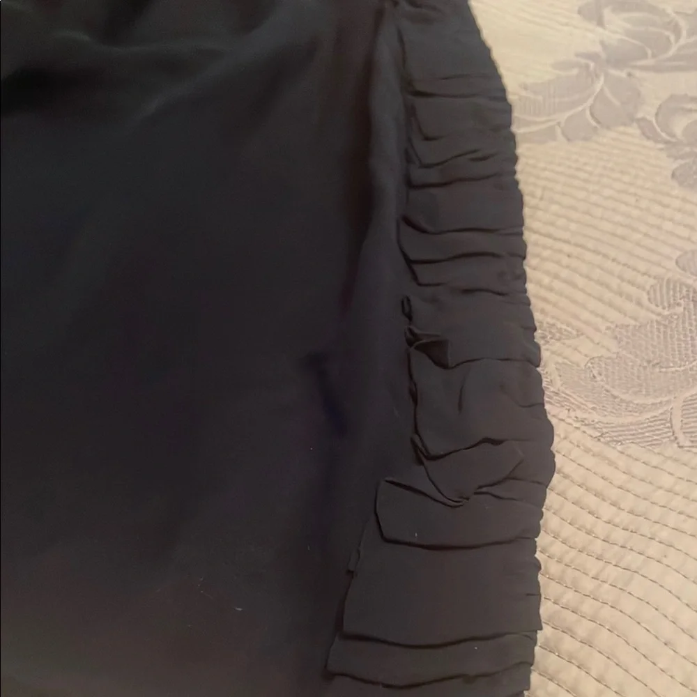 NWT Worth dark  blue   silk Sheer wrap scarf/raffle